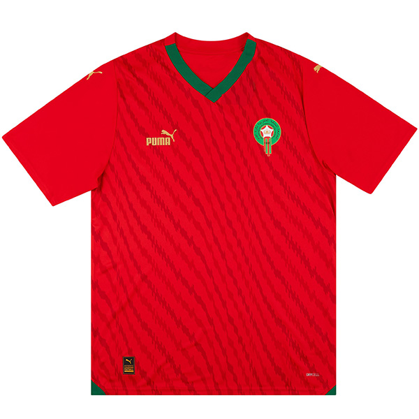Morocco home jersey soccer uniform men's first football kit tops sport shirt 2023-2024